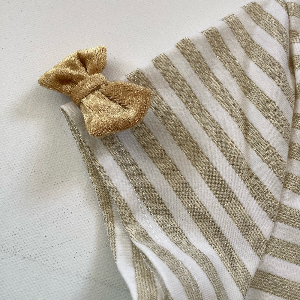 Gold Striped Top - Picture 3 of 6